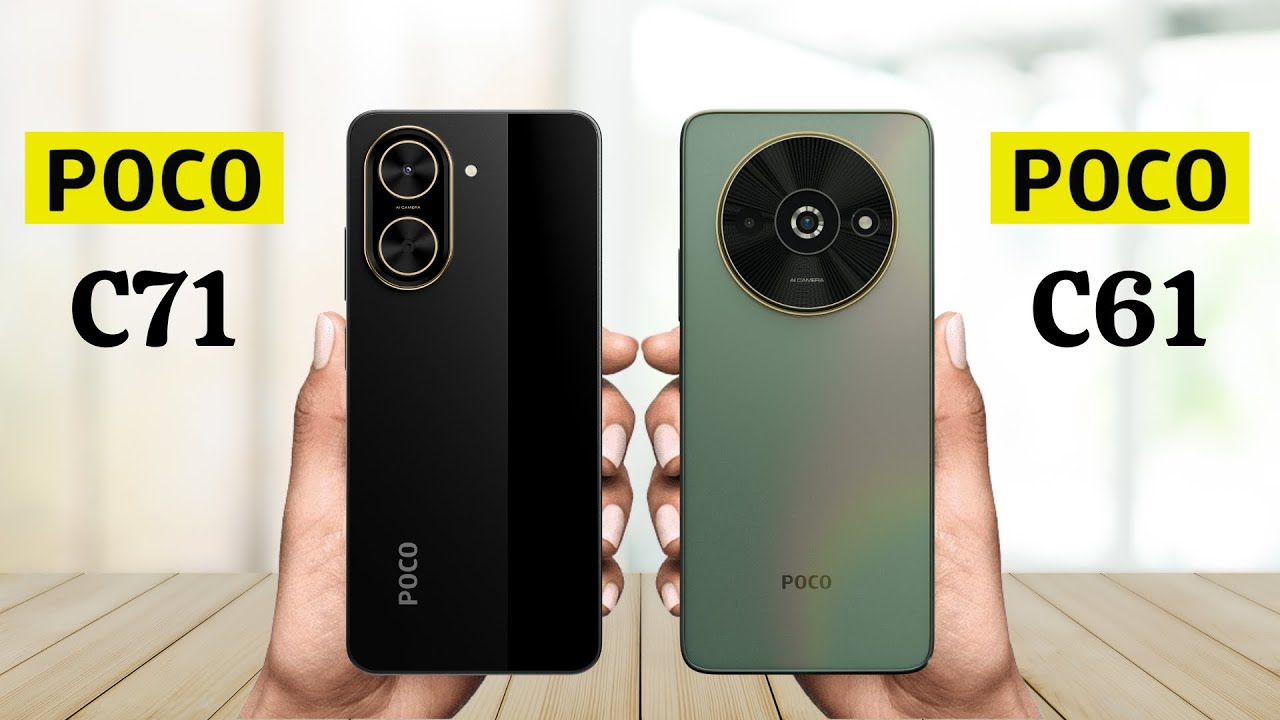 Poco C71 Vs Poco C61 - Full Comparison 2025