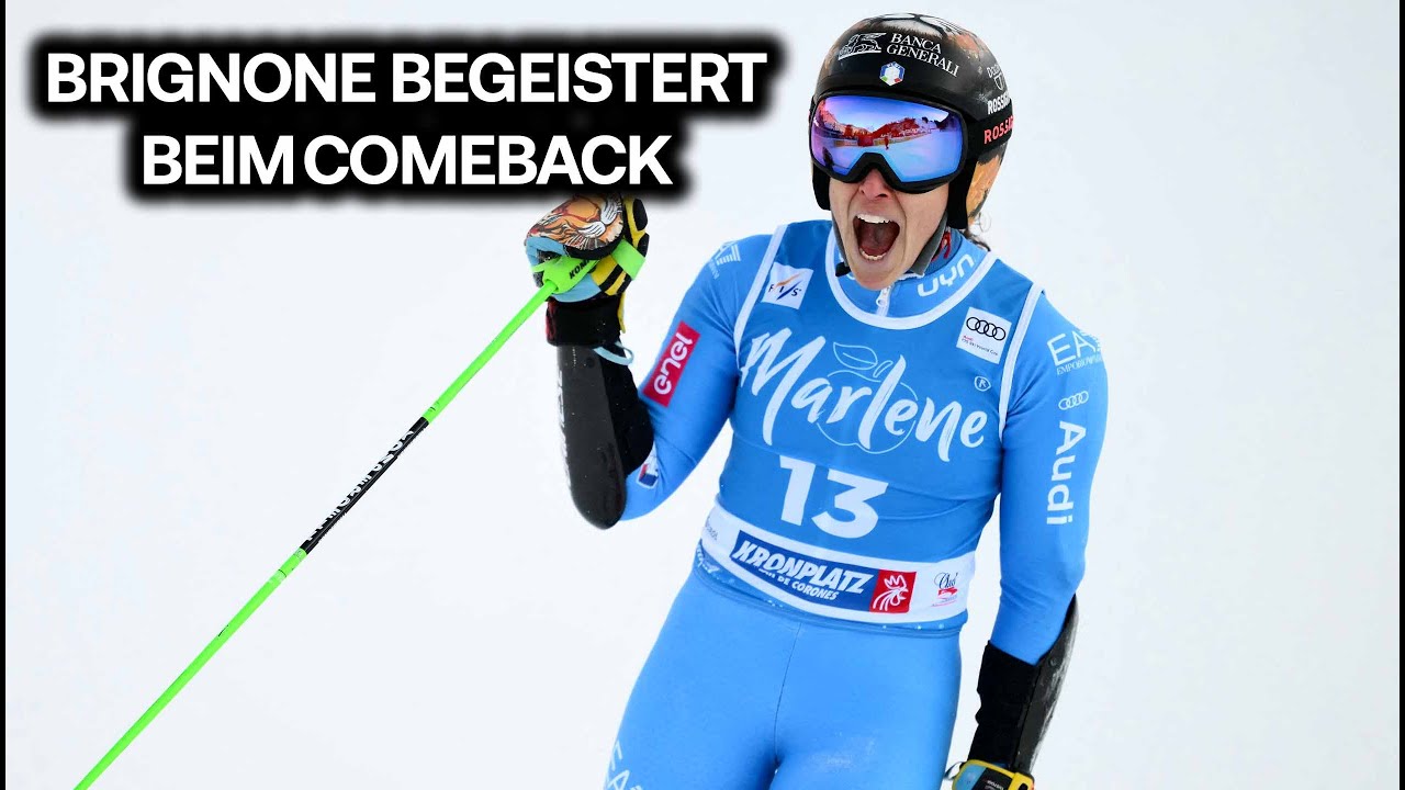 Fede furios! Brignone begeistert bei Comeback am Kronplatz nach Horror-Verletzung | Ski Alpin