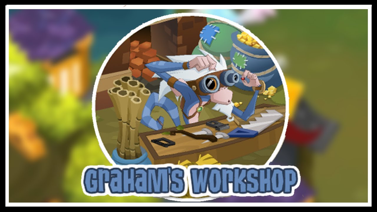 Мастерская Грэма &ndash; это будущее Animal Jam.