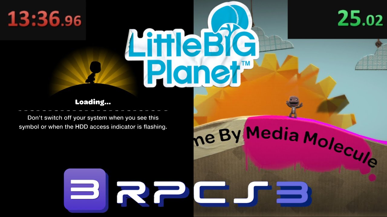 Как исправить бесконечную загрузку LittleBigPlanet / Как обновить игры в RPCS3