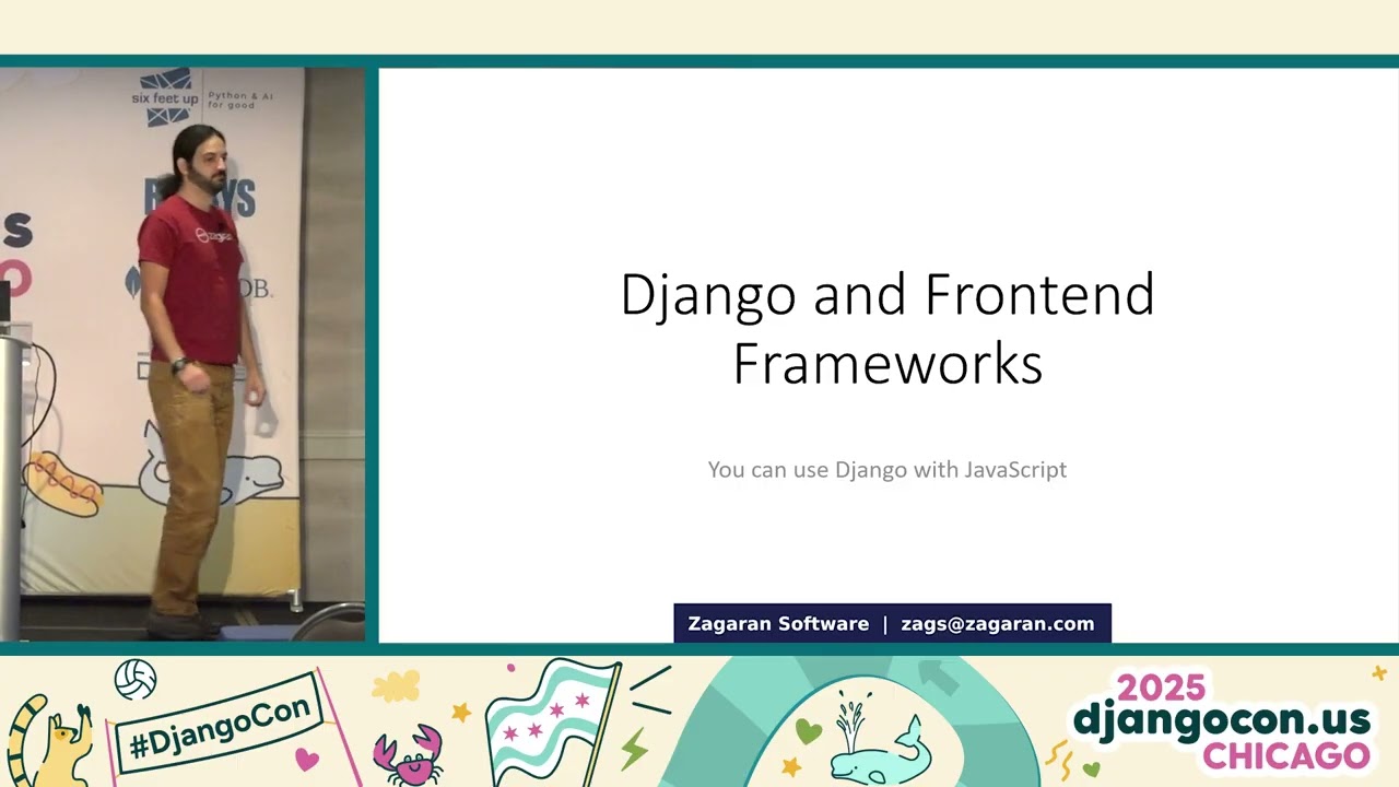 DjangoCon US 2025 — Основной доклад: Все способы использования Django с Zags (Бенджамин Загорски)