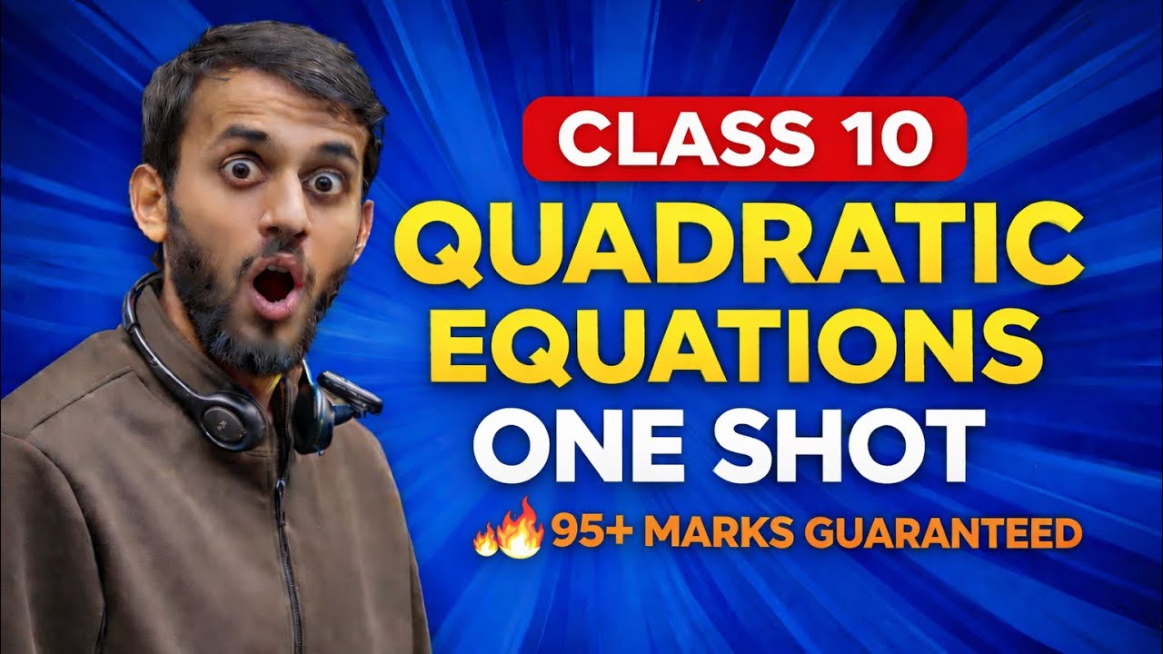 Class 10th Maths Ch 4 Quadratic Equations PYQ One Shot 💯 | Every Year Repeated Questions | CBSE 2026