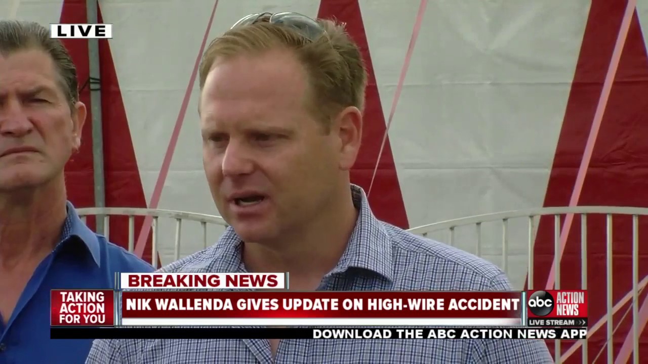 Nik Wallenda addresses high-wire accident at Circus Sarasota