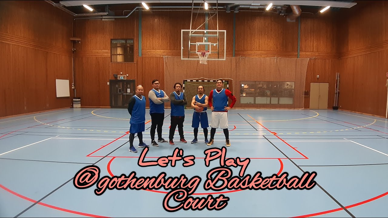 Let's Play @PortofGothenburg  (Seaman's mission Basketball Court.)