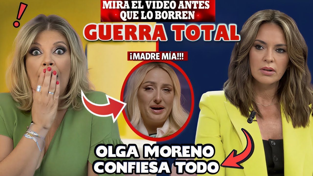 🚨 ¡TRISTE ULTIMA HORA! Olga Moreno DESTAPA la VERDAD de la AGRESIÓN que Telecinco OCULTO