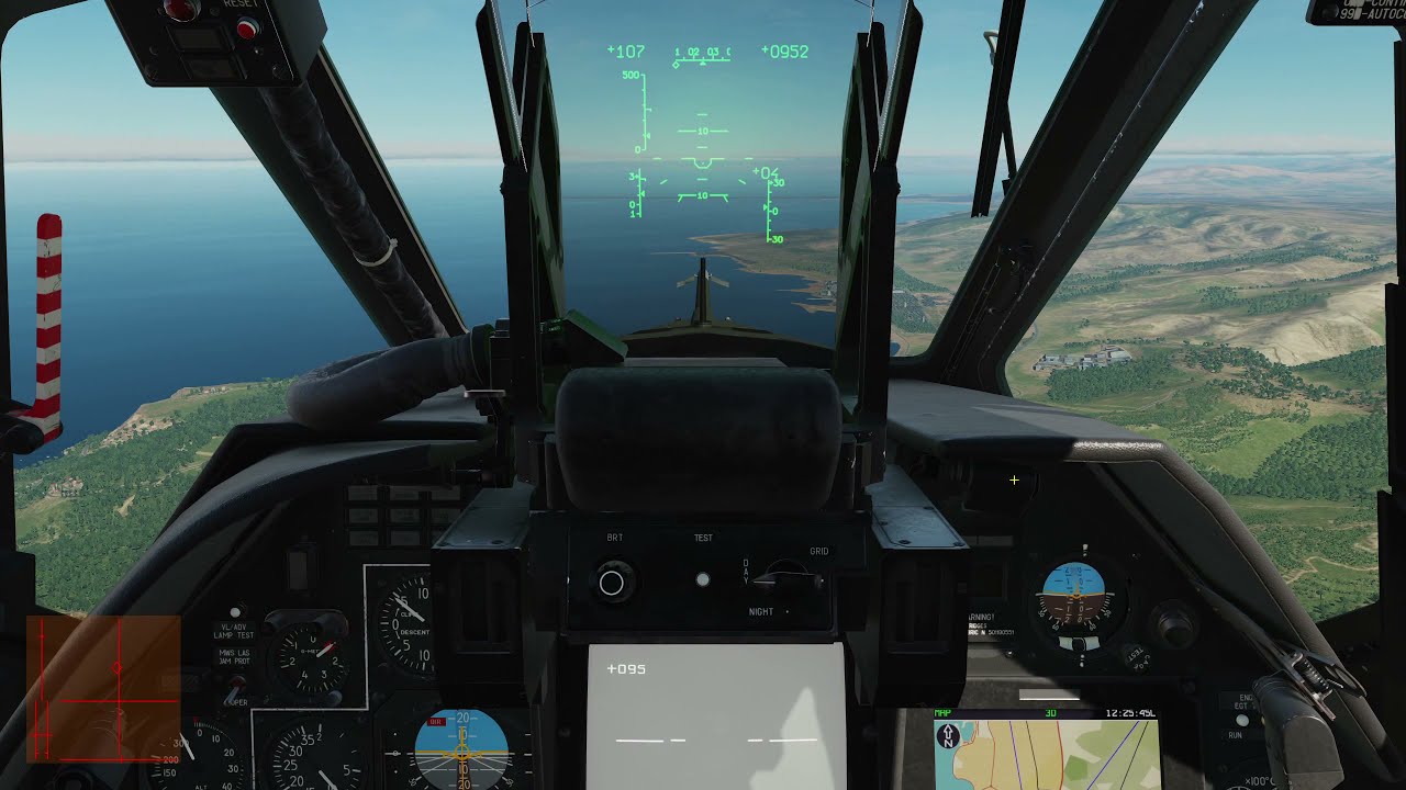 DCS: Базовая навигация Ka-50 PVI-800