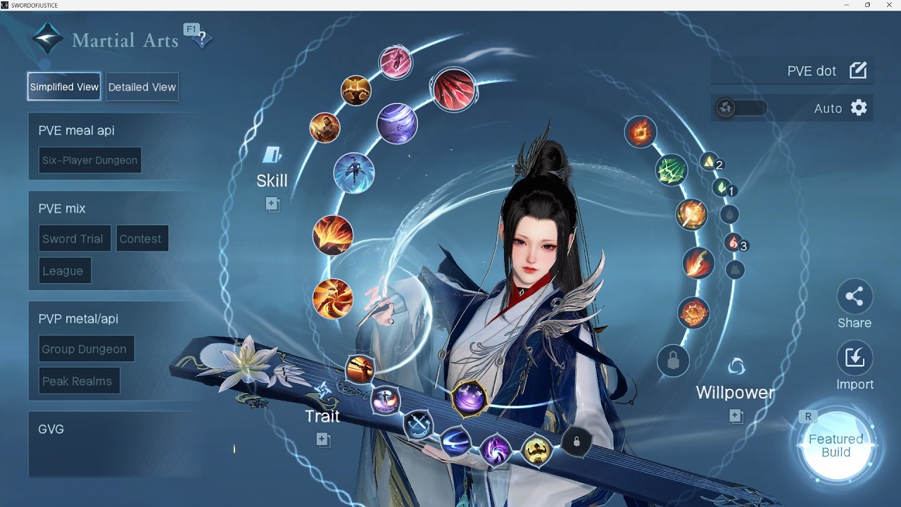 Sword Of Justice Celestune dps dot rotation