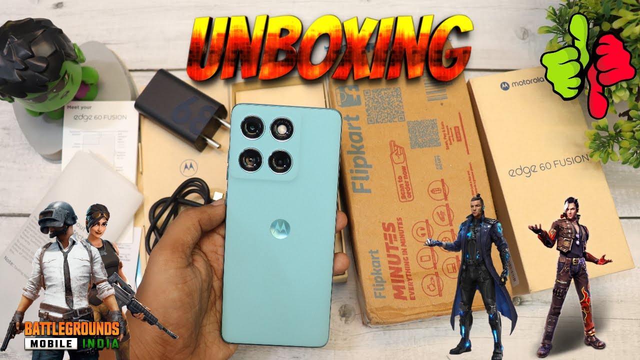 Motorola Edge 60 Fusion - First Sale Unit⚡️Unboxing & First Impressions After 24 Hours | 8GB+256GB🔥