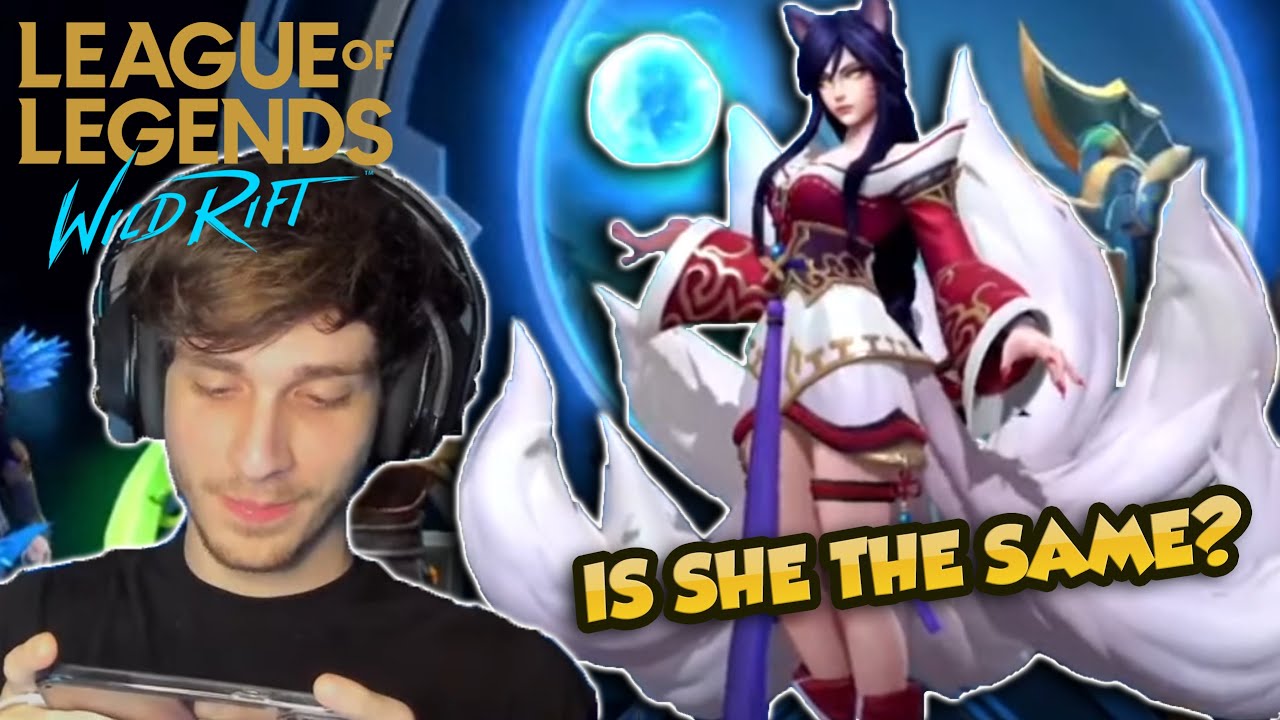 🦊 Challenger LoL PC Ahri Main trying Ahri in WILD RIFT! | Erick Dota Wild Rift Full Game