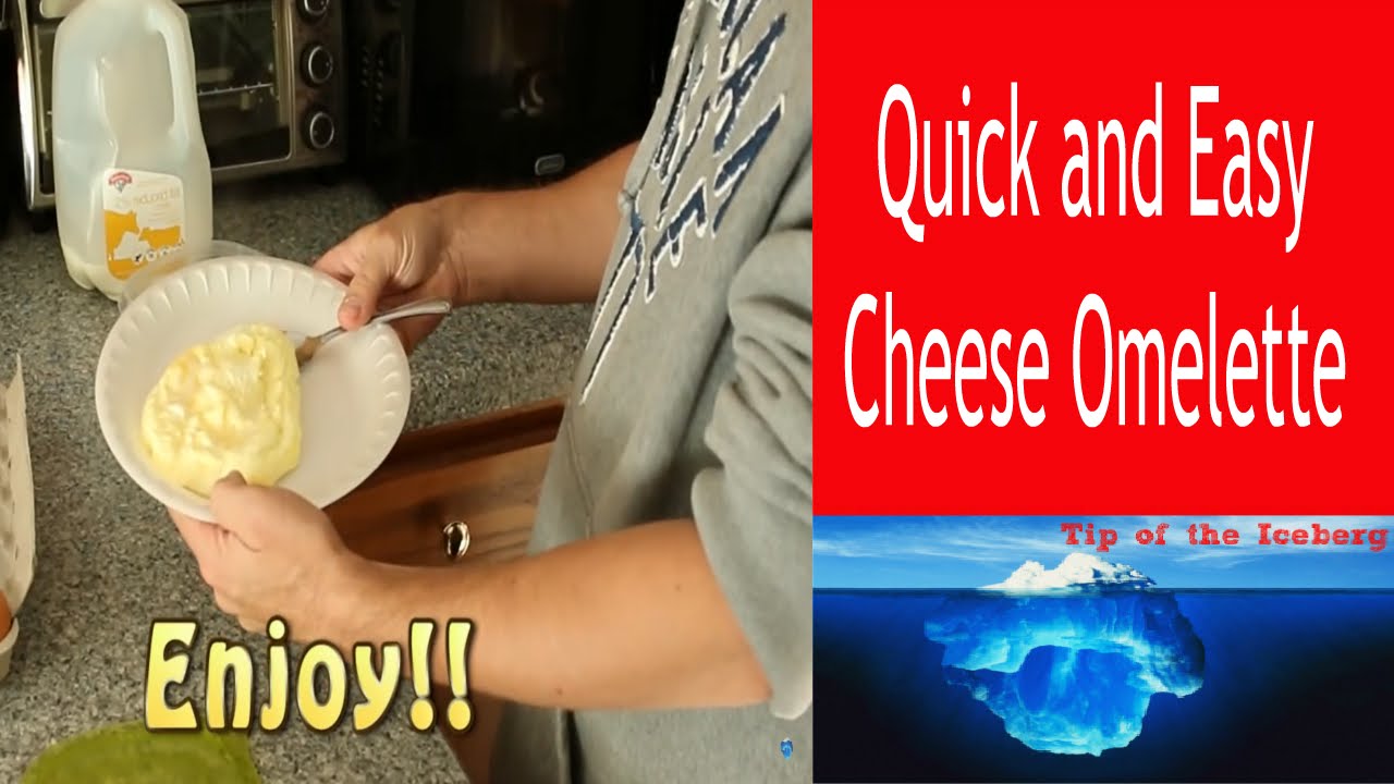 Dorm Room Hacks - How to make a Quick and Easy Cheese Omelette in the Microwave for Breakfast