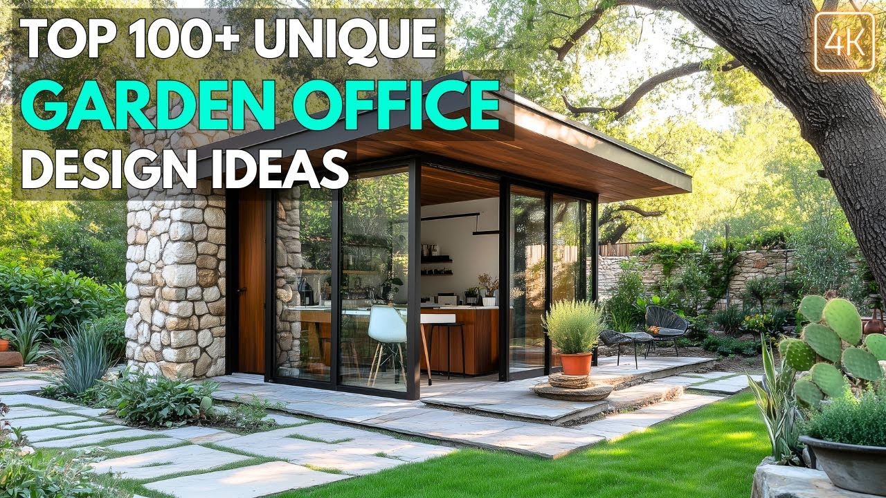 Top 100+ Dynamic Garden Office Design Ideas to Boost Your Productivity