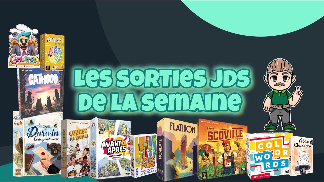 Les sorties JDS de la semaine du 09 et 16 mai 2025