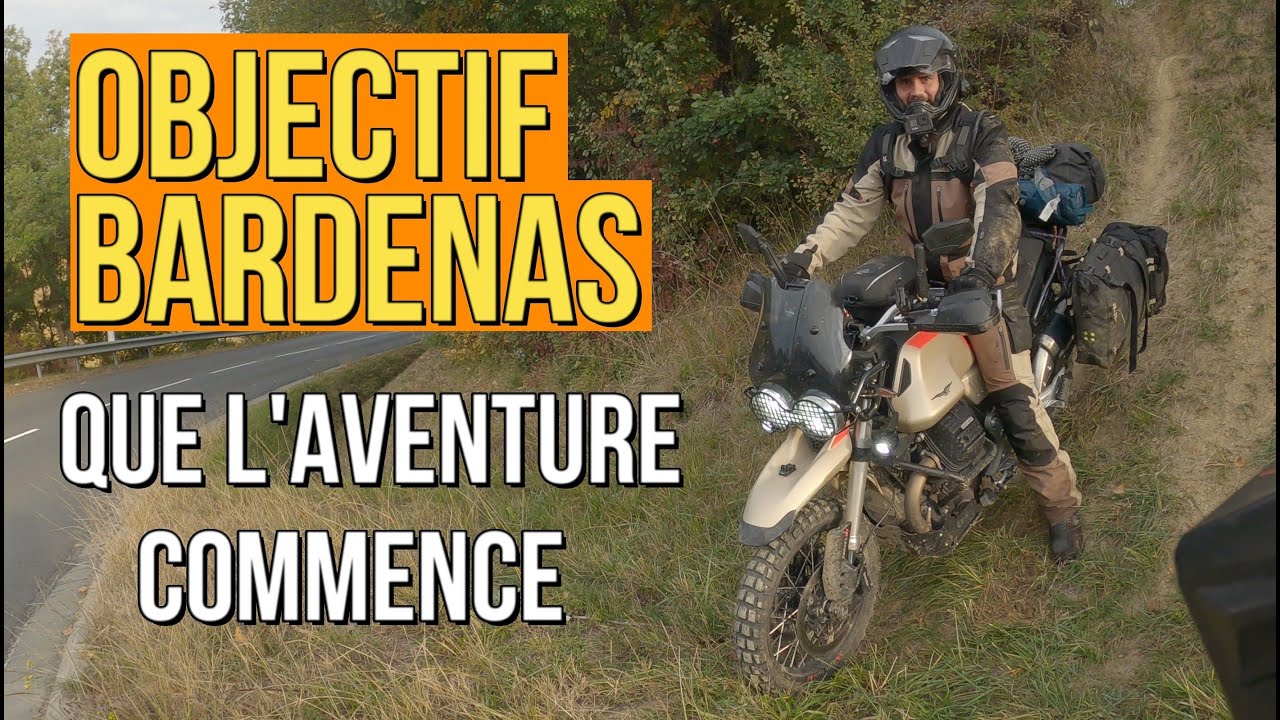 01.On attaque direct notre ROADTRIP par du OFFROAD nocturne/traces WIKILOC + TET en Moto Guzzi V85TT