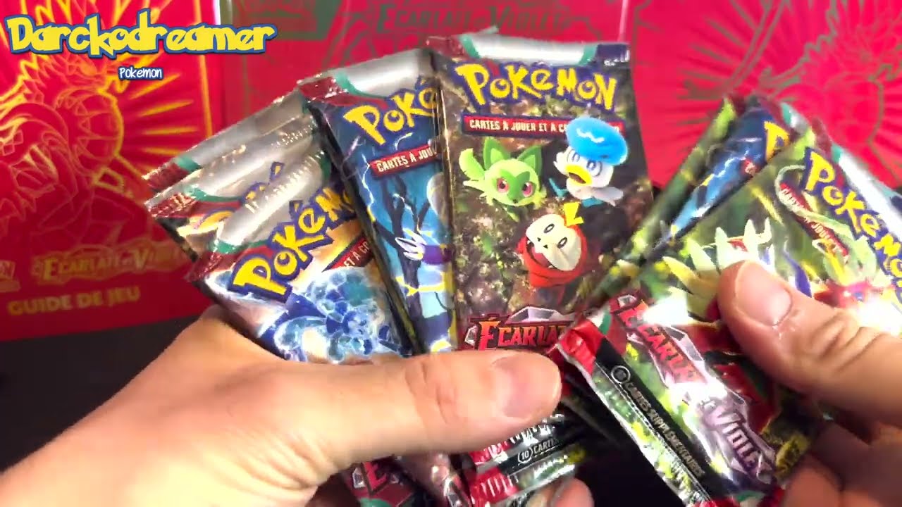Ouverture Pokemon Ecarlate&Violet l'ETB du Bonheur