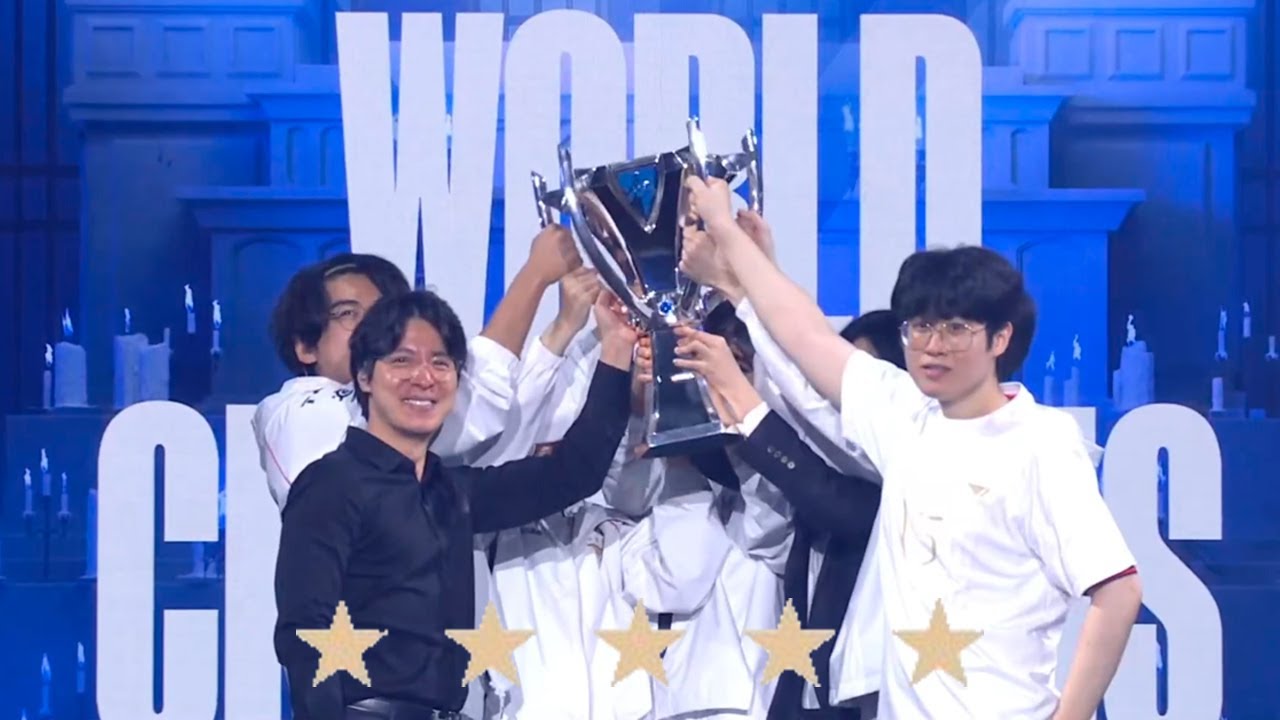 EL QUINTO MUNDIAL DE FAKER Y T1