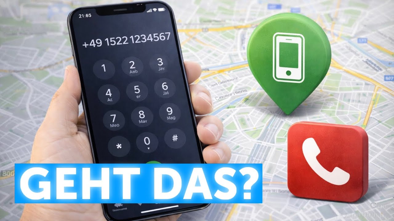 Handy orten nur mit Telefonnummer &ndash; geht das? | Erkl&auml;rung deutsch 