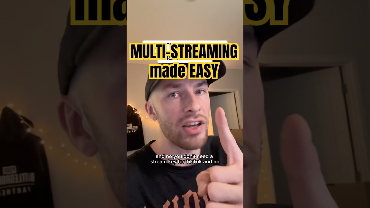 BEST and EASIEST way to MULTISTREAM!