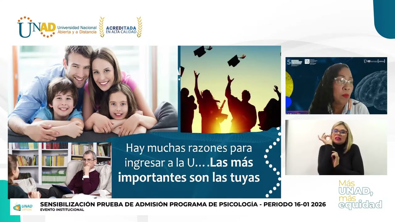 Sensibilizaci&oacute;n Prueba de Admisi&oacute;n Programa de Psicolog&iacute;a - Periodo 16-01 2026