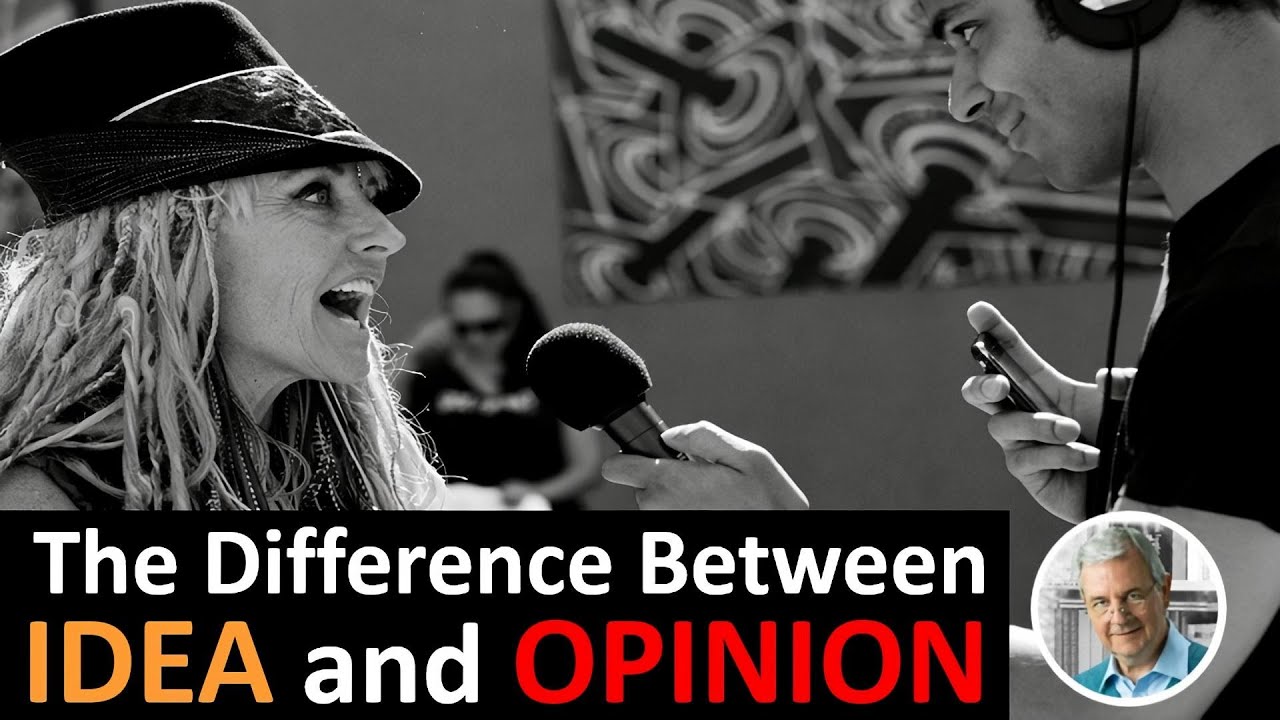 What's the Difference Between an IDEA and an OPINION? (10 Examples)