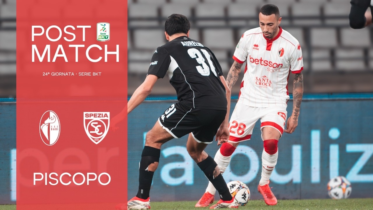 ⚪🔴🎤  Bari-Spezia 0-0 | 24ª giornata Serie BKT 2025/26 | Post Match di Kevin Piscopo