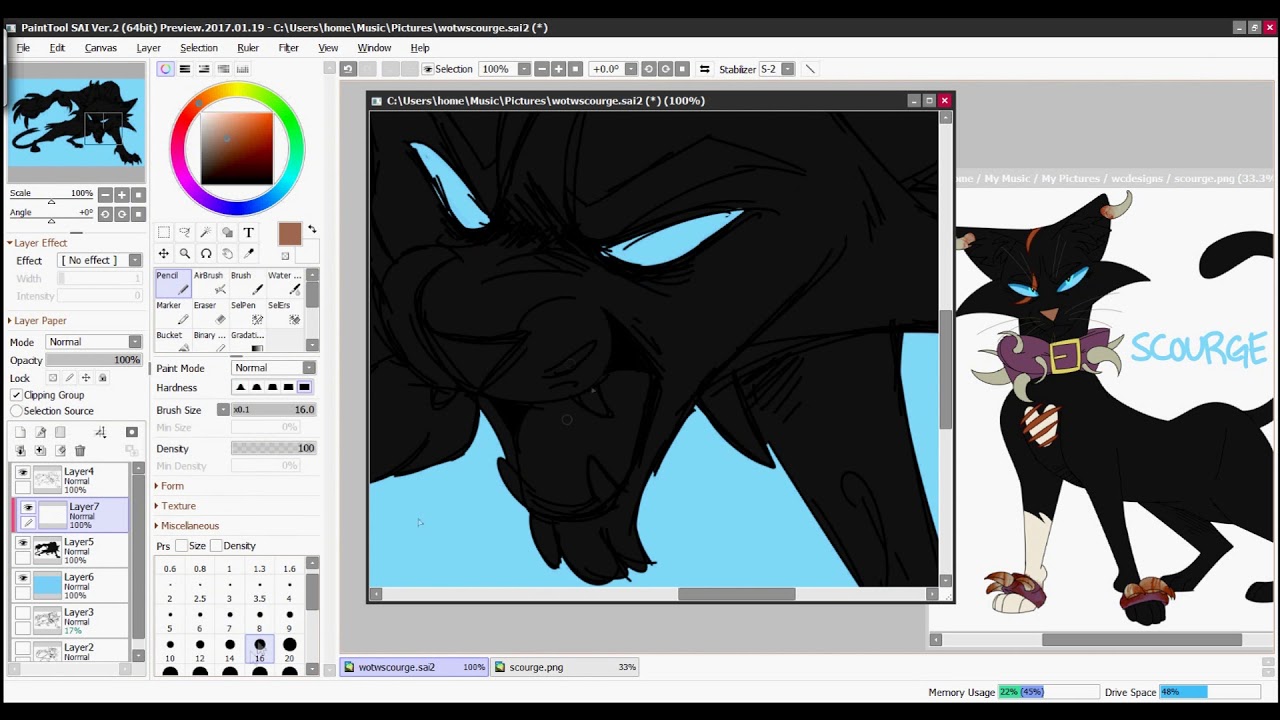 WOTW: scourge speedpaint