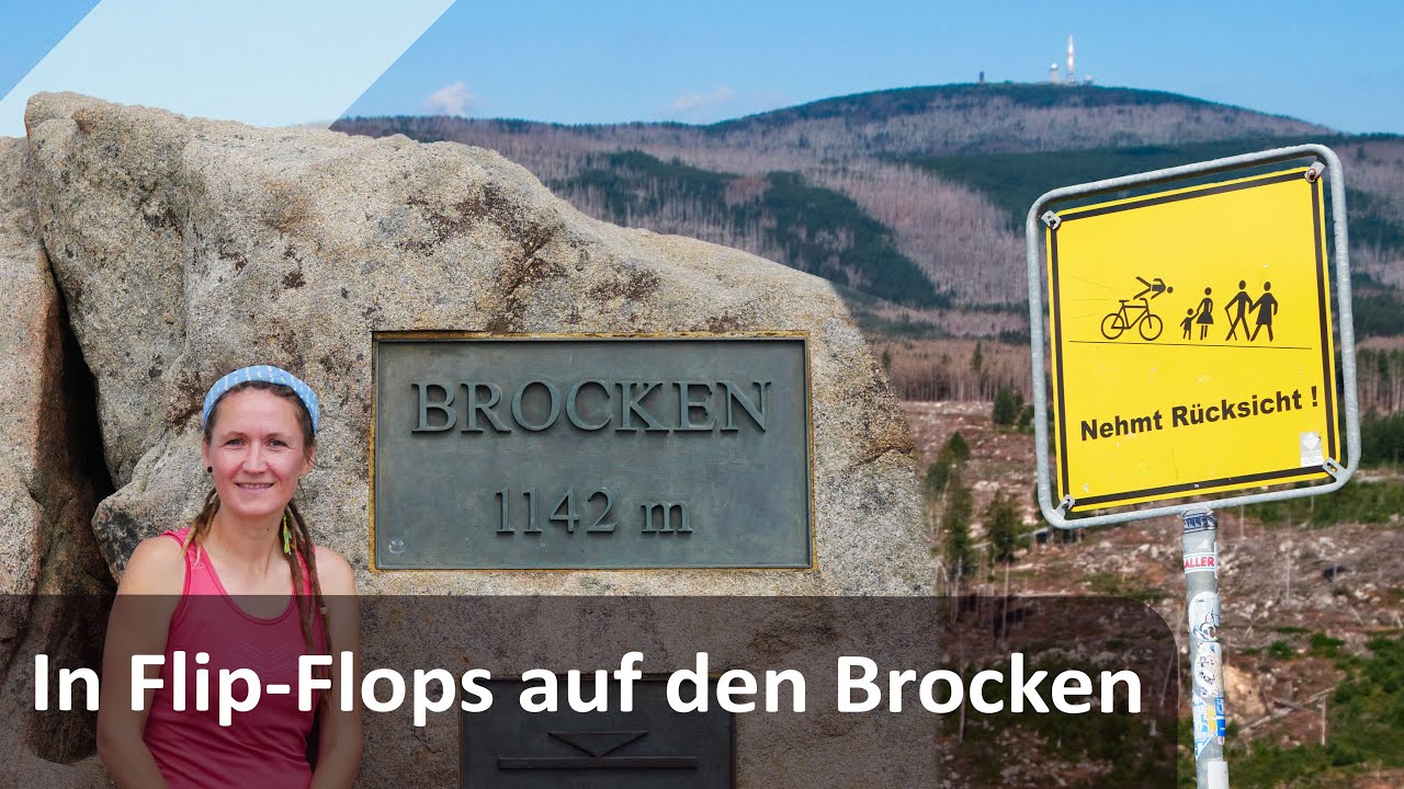 In Flip-Flops auf den Brocken | Wandern und klettern im Nationalpark Harz | #2