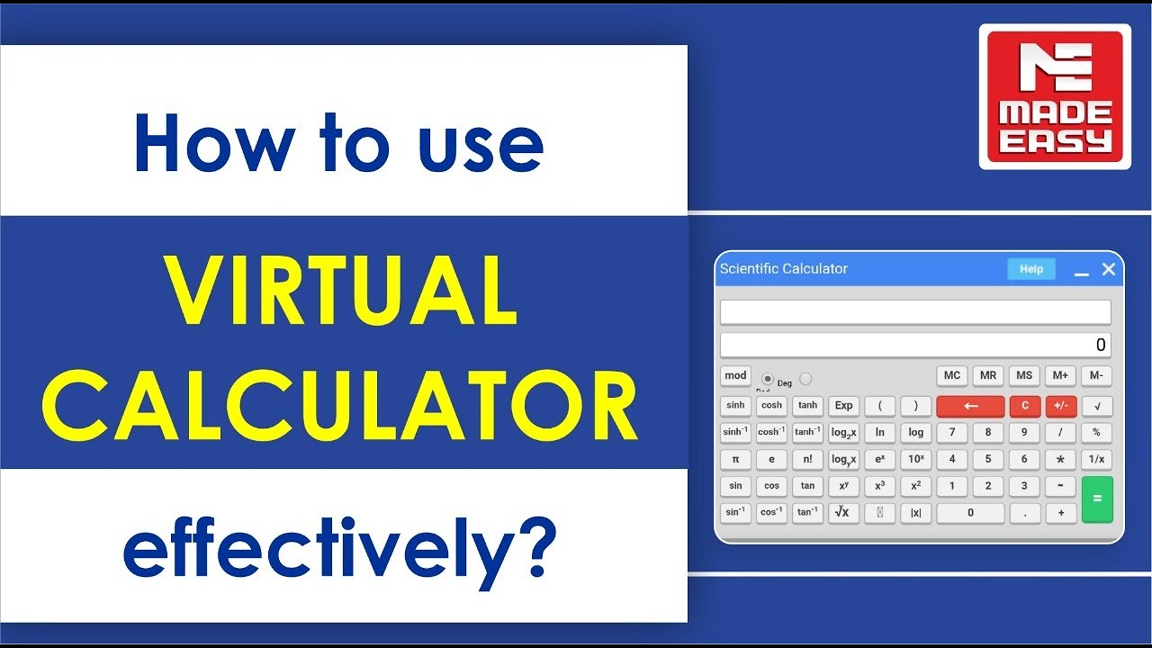 How to use GATE virtual calculator?| Tips & Tricks for Effective Usage in GATE Exam | MADE EASY