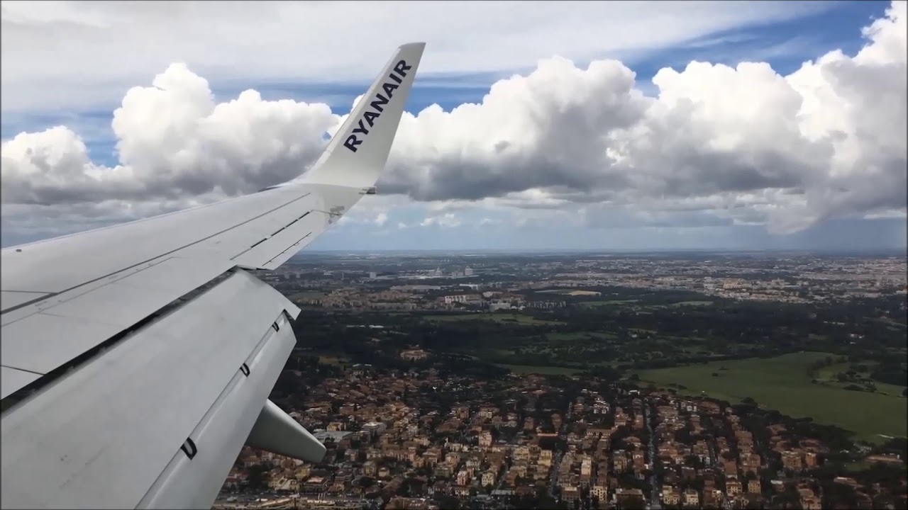 Ryanair, Departure at Cologne - Landing at Rome (Ciampino)