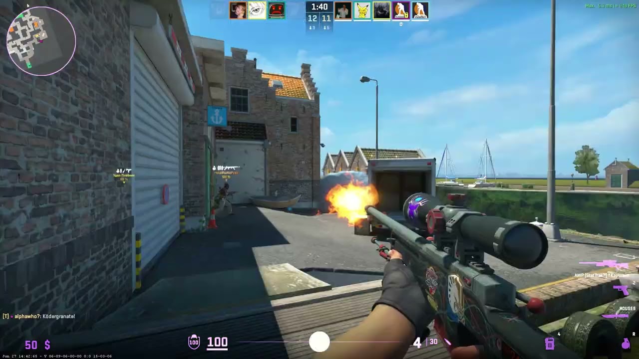 alphawho frags and clutches pt5 #cs2