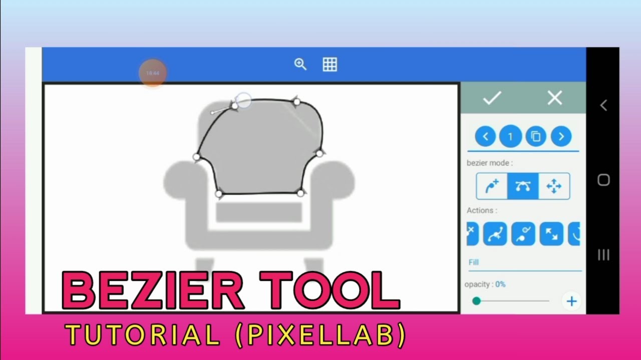 pixellab bezier tool tutorial 2023 - How to use bezier tool