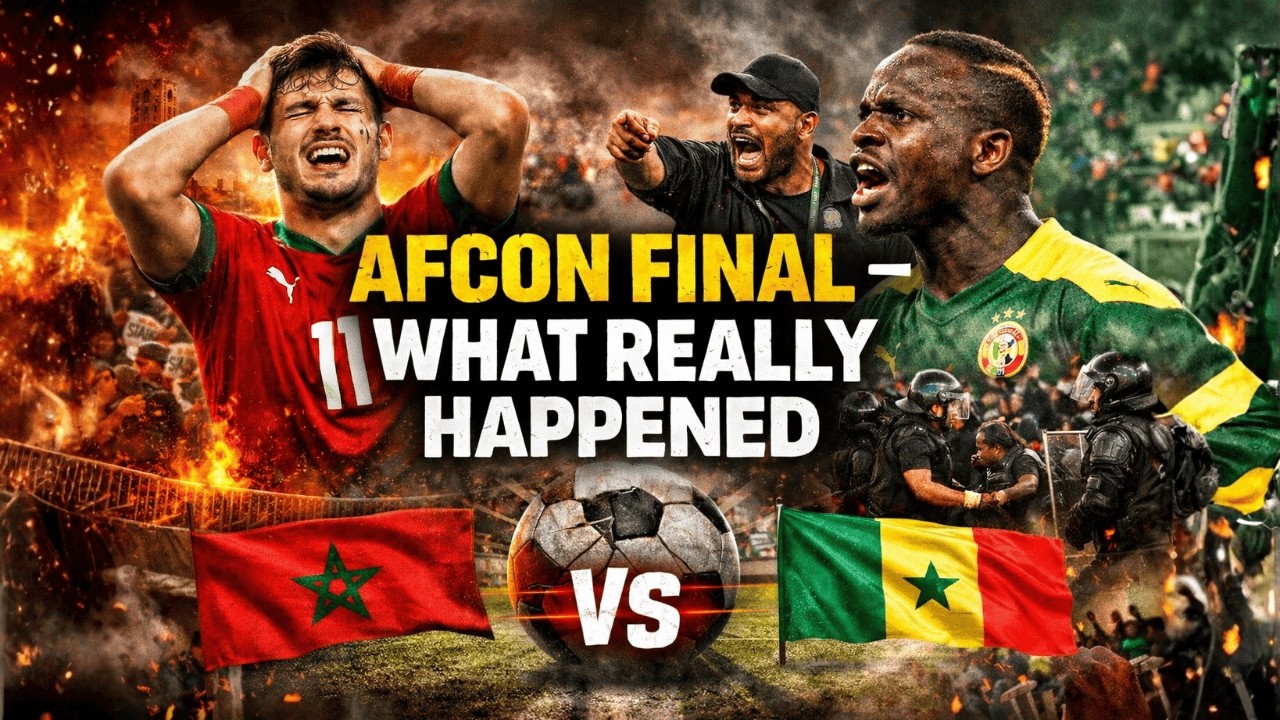 AFCON FINAL - INCLUDING TOWEL SAGA, WALK OFF, GOAL DENIED, IBRAHIM DIAZ MISSED PENALTY
