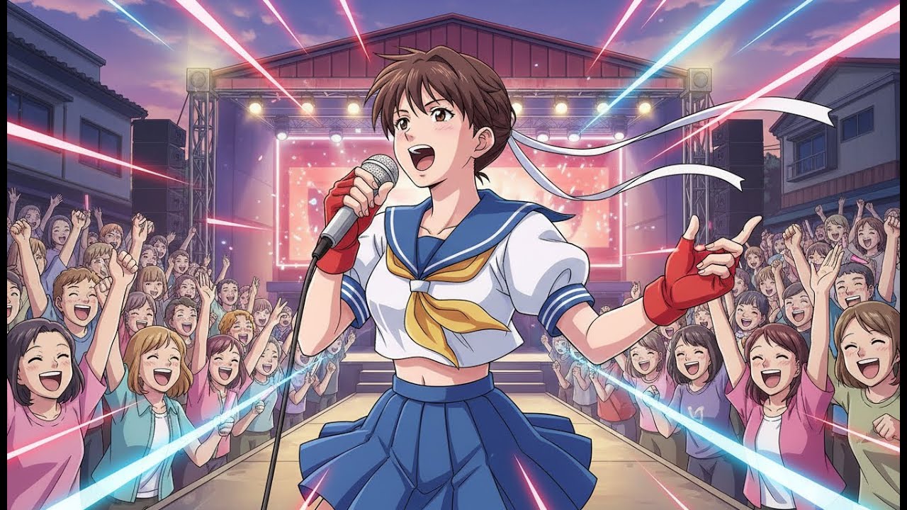 Sakura anime Theme 影を追い越すまで