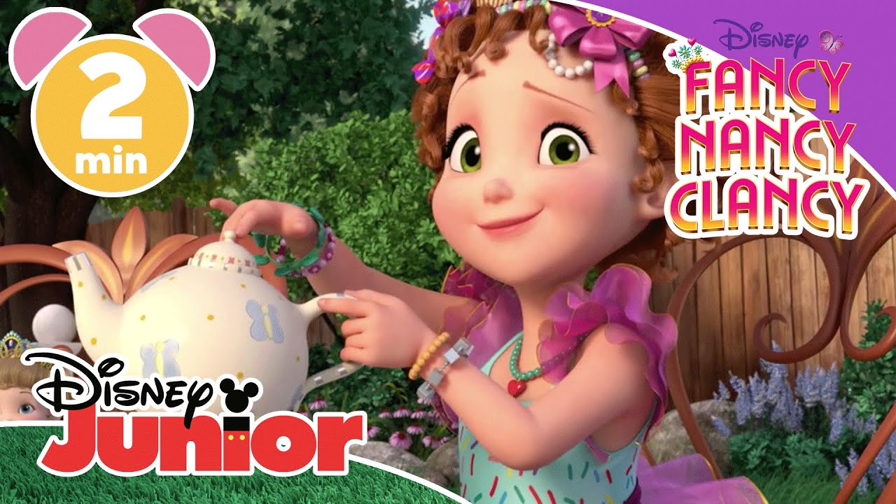 Fancy Nancy Clancy | How To Make A Fancy Tea Party ☕️ | Disney Kids