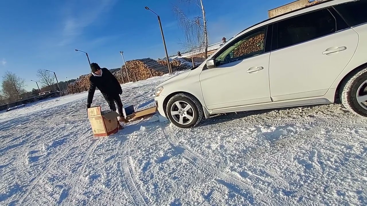Volvo City Safety system check/Проверка системы Volvo City Safety