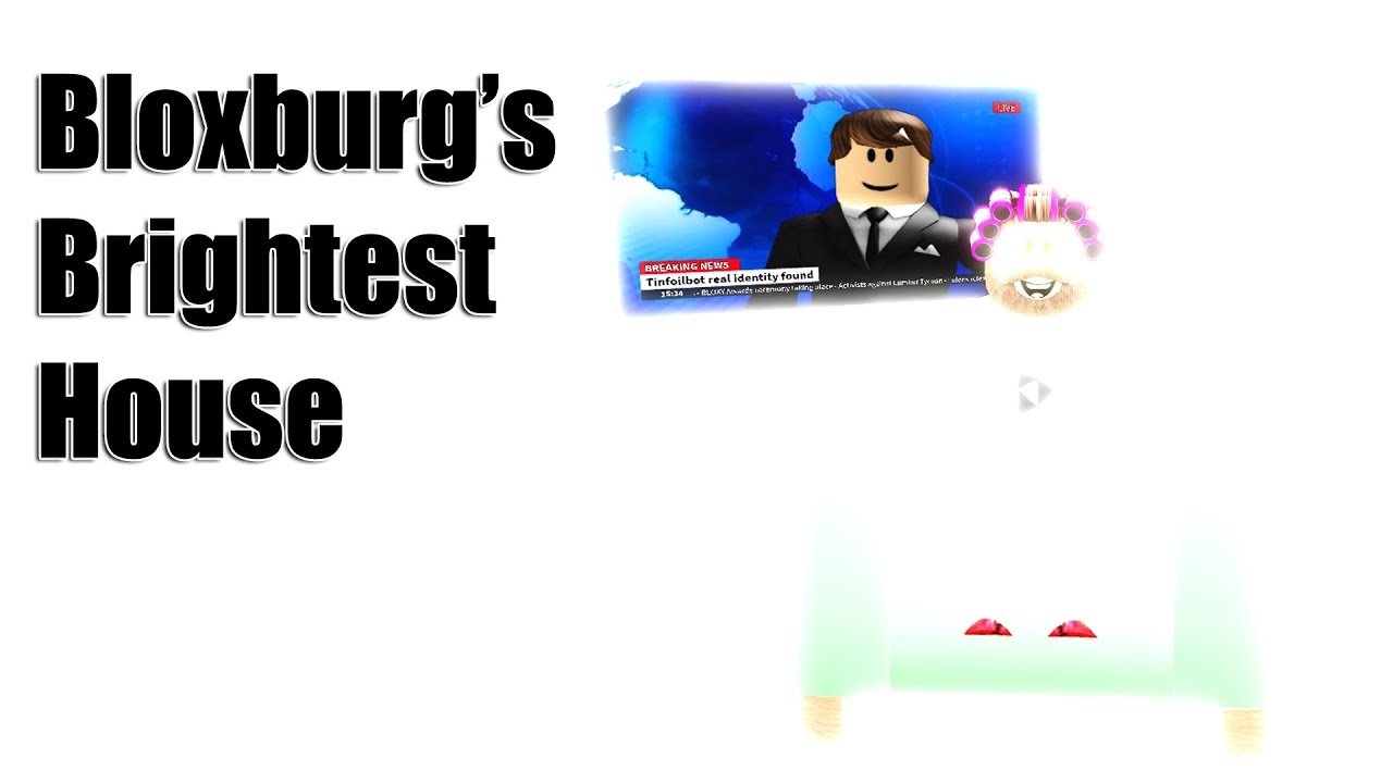 Making Bloxburg's BRIGHTEST House!! &bull; Roblox