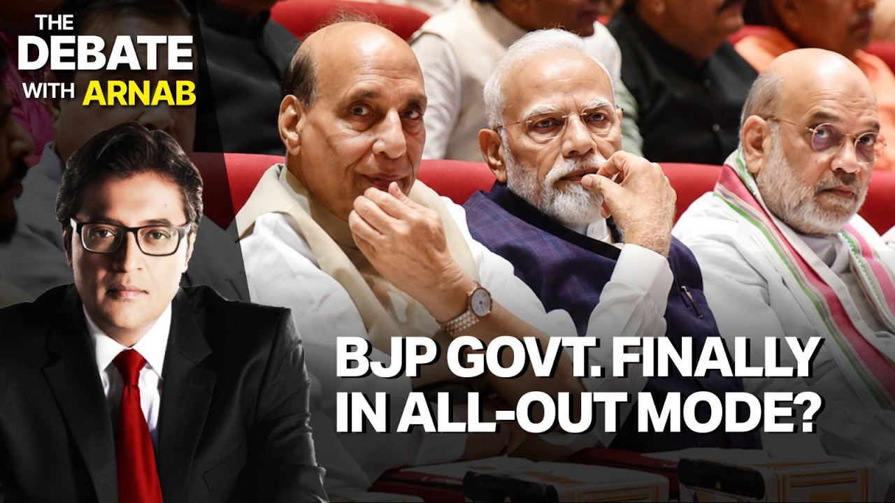 Debate With Arnab: Will BJP Now Double Down On 2/3rd Majority After Foreign Hand In FCRA Proven?