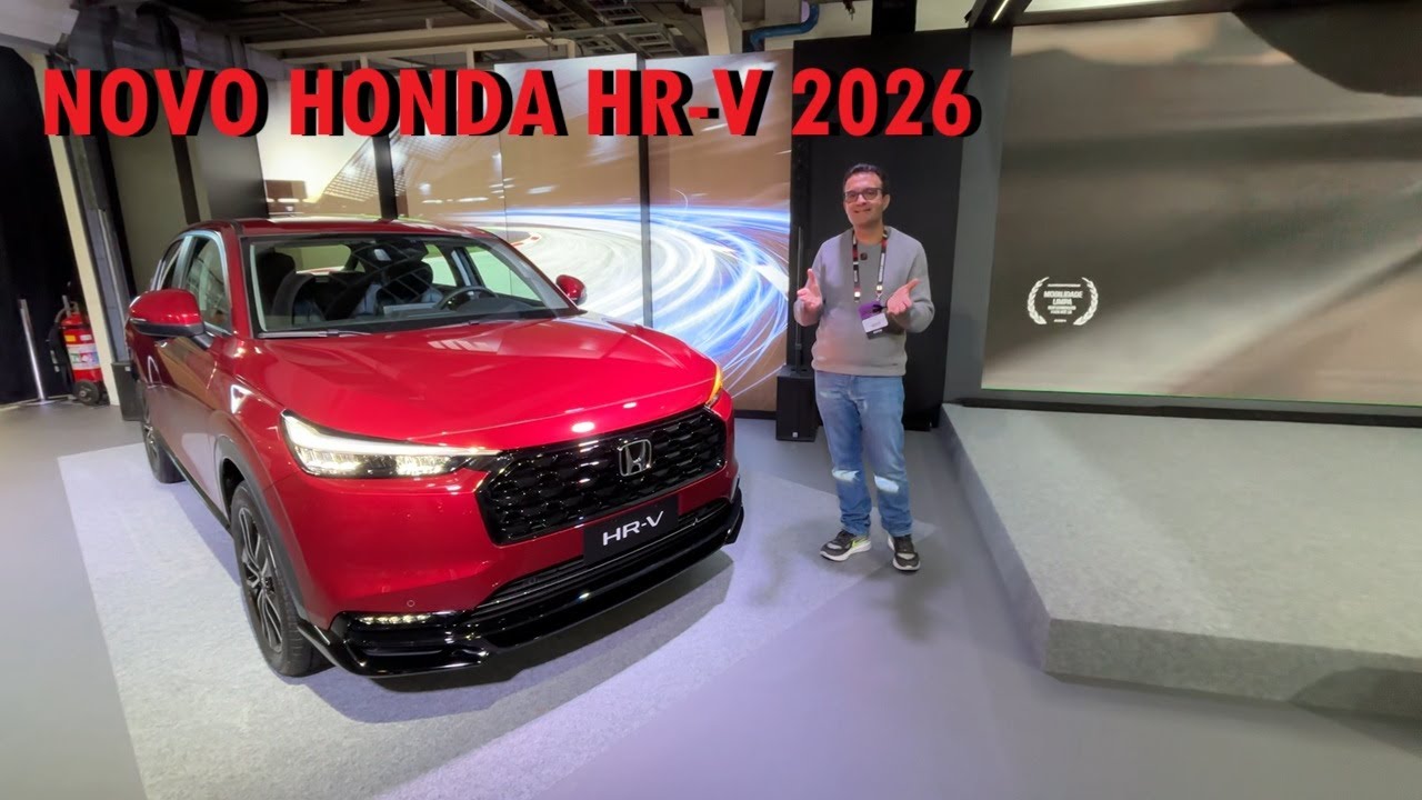 HONDA HR-V TOURING 2026 REESTILIZADO &Eacute; REVELADO NO FESTIVAL INTERLAGOS | AUTOS SEGREDOS