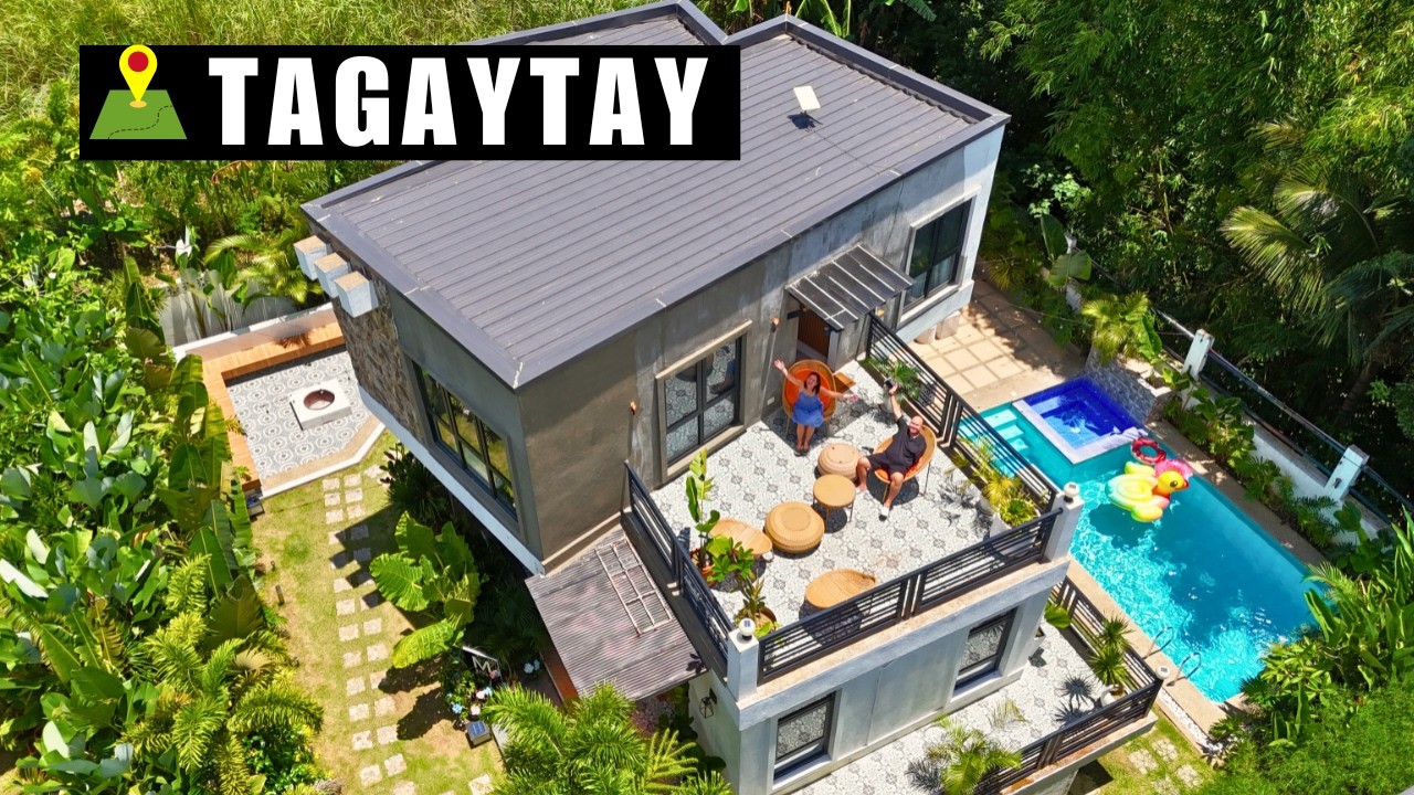 Отдых в Тагайтае — эксклюзивная вилла M с подогреваемым бассейном и джакузи. Возможно проживание ...
