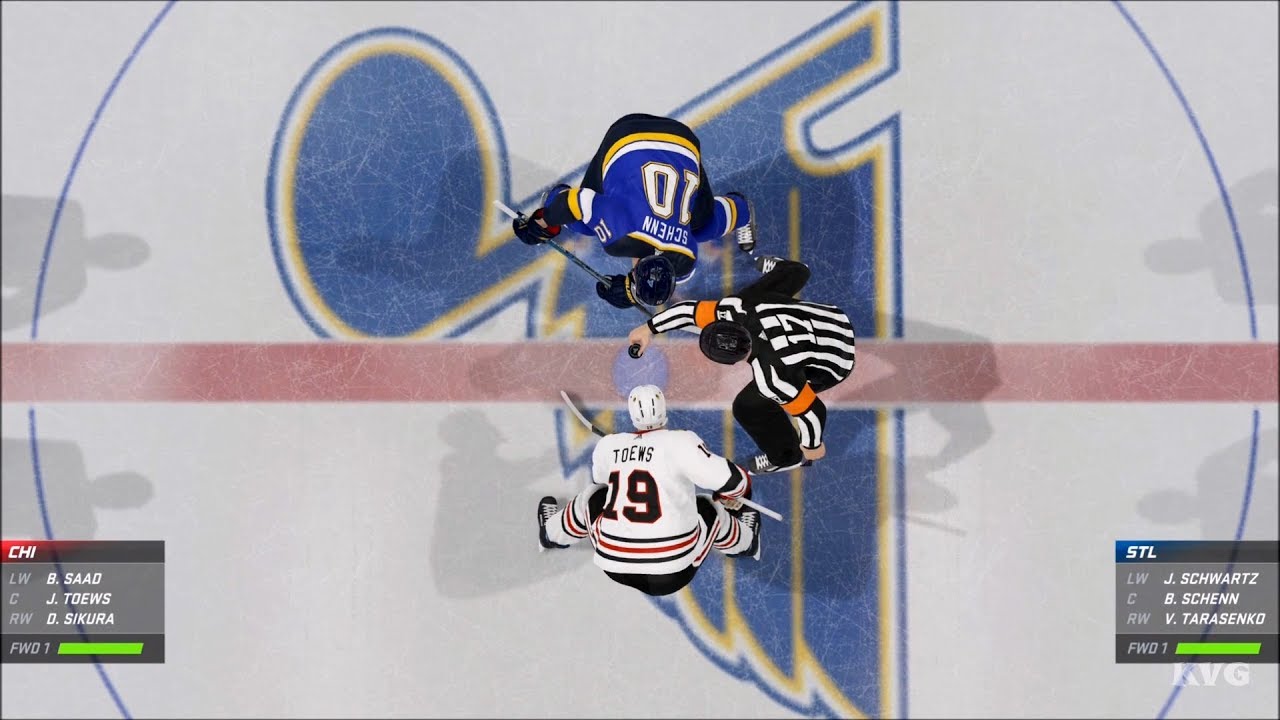 NHL 20 - St. Louis Blues vs Chicago Blackhawks - Gameplay (Xbox One X HD) [1080p60FPS]