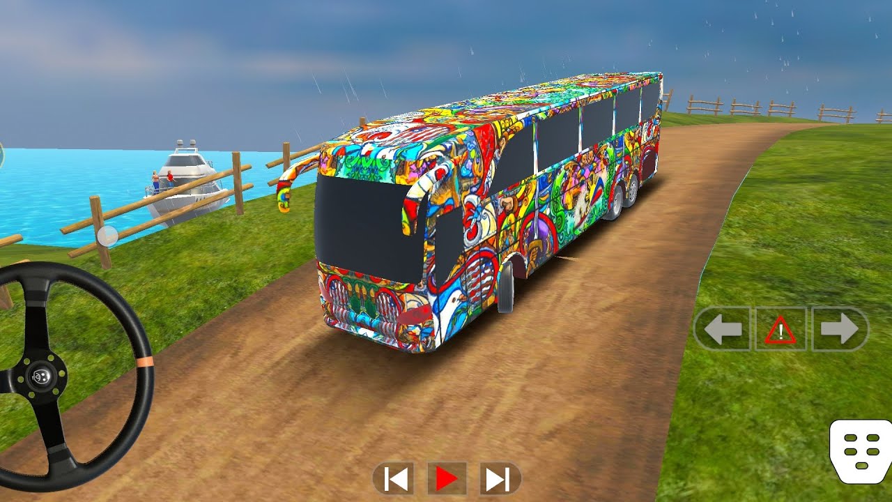 Coach Bus Simulator India Off Road Driving Bus Game Simulator Bablu Gamer Gameplay Video Part 675