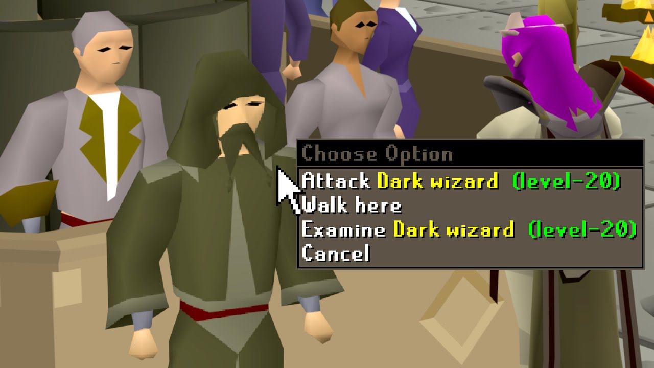 I Lured a Dark Wizard to the Grand Exchange...