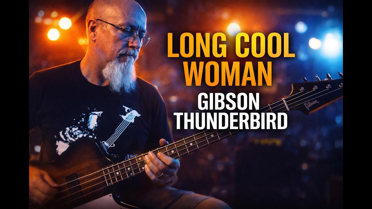 The Hollies - Long cool Woman ( BASS COVER )  - Contrabaixo Gibson Thunderbird Limited Edition