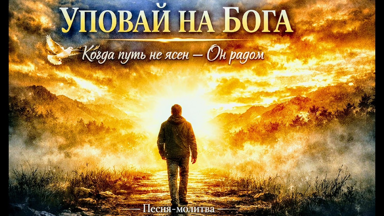 😇Уповай на Бога | 🎼Христианская песня-молитва | Надежда и мир🙏❤️