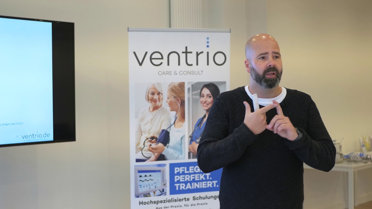 Weaning oder auch Beatmungsentwöhnung | Seminar mit Tim Binar | ventrio.de