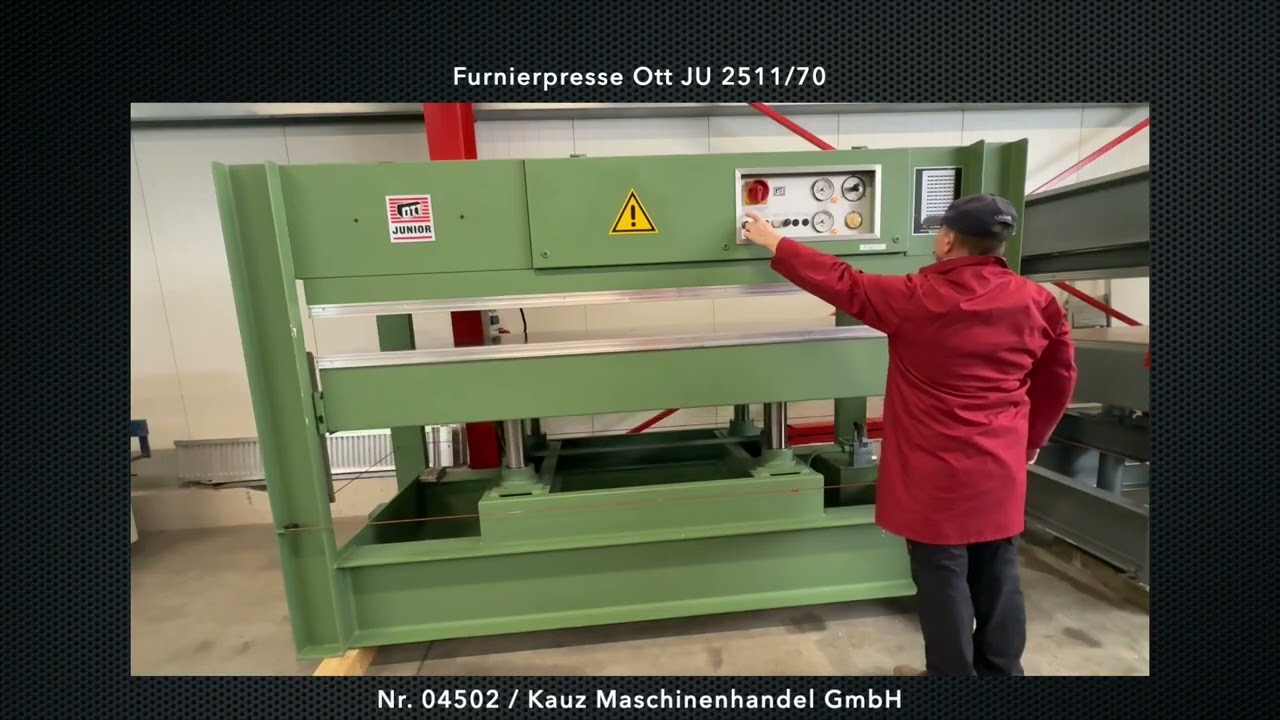 Ott 2511/70 Wood press