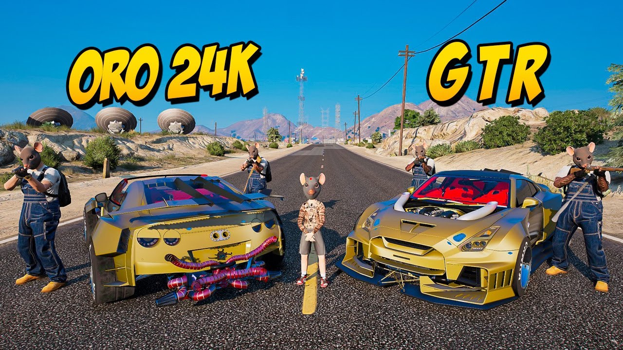 Consigo Un GTR Dorado Con Mis Poderes Primitivos 😰 Gta 6 Rp