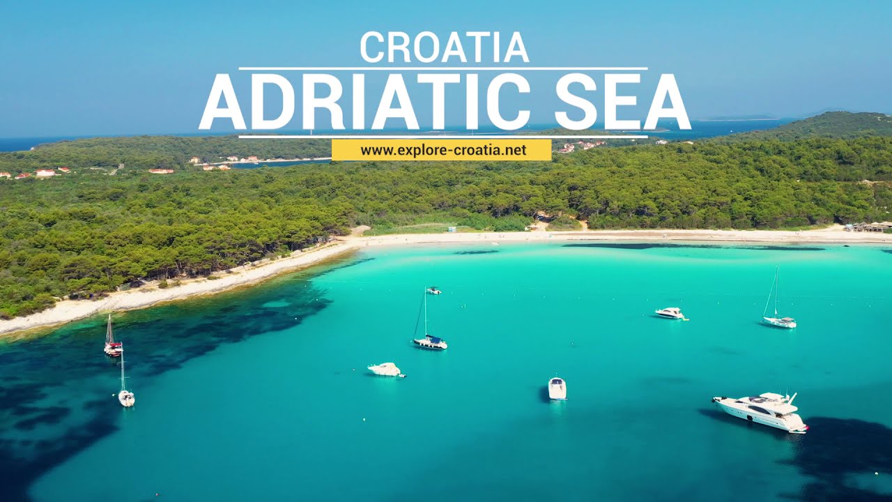 DISCOVER CROATIA: Beautiful Adriatic sea  in Croatia