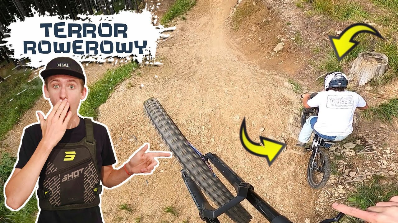 Jak nie wylądować koledze na głowie | GŁUPAWKA NA BIKE PARKU !!!