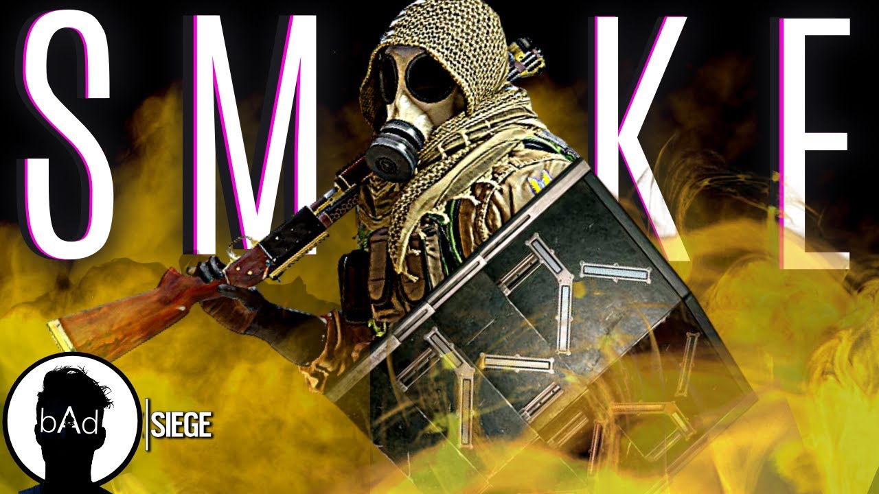 HOW to PLAY SMOKE (A different approach) Rainbow Six Siege | bAd.T5 Tips/Tricks