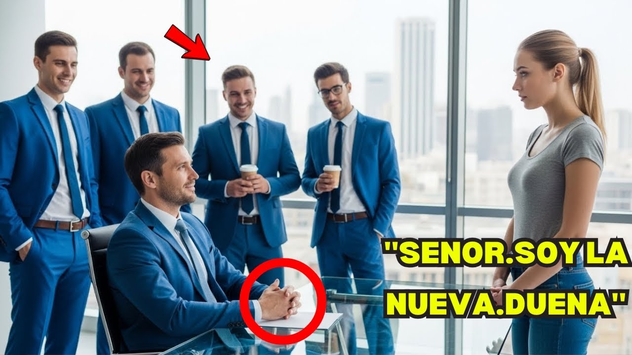 „Señor, soy la nueva dueña de esta empresa“ – el millonario se rió… hasta descubrir quién era